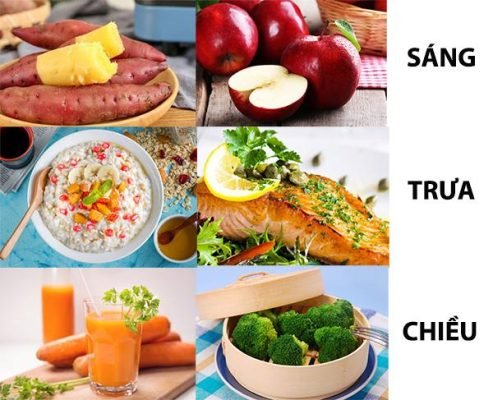 thực đơn ăn kiêng giảm cân